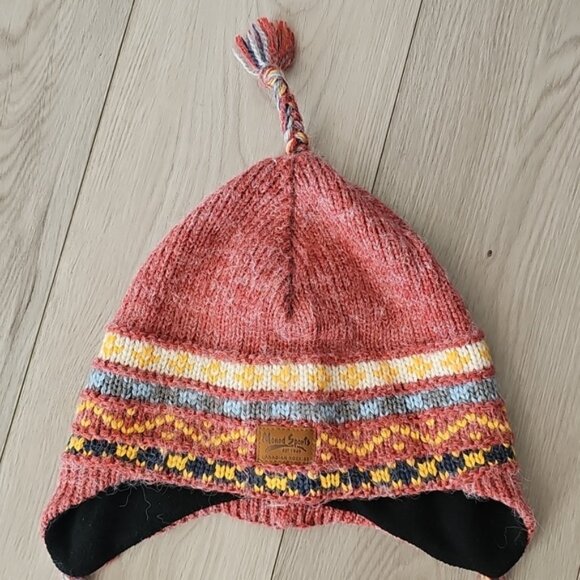 Vintage 🇨🇦 Merkley Wool Blend Ear Flap Toque - Picture 3 of 15